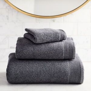 NWT West Elm Plush Fibrosoft™ Towel Set - Set of 3